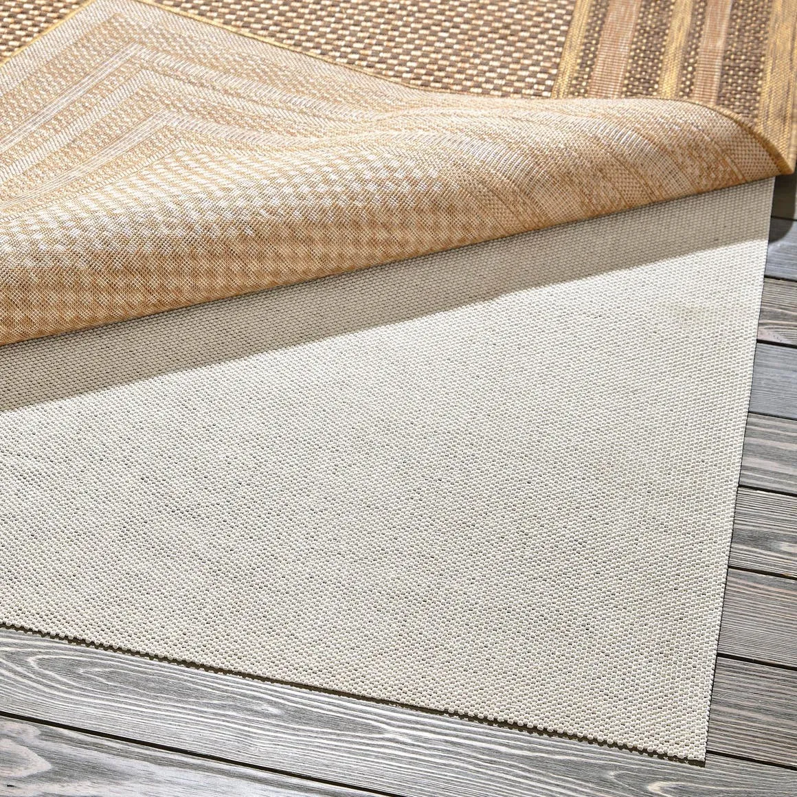 4' x 6' Eco Rectangle Area Rug Pad Floor Protection Pad for Under Rugs & Carpet Non-Slip Durable Rubber Underlayment